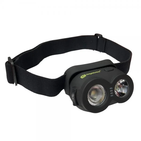 RidgeMonkey VRH150 USB Oplaadbare Hoofdlamp 1 RidgeMonkey VRH150 USB Oplaadbare Hoofdlamp
