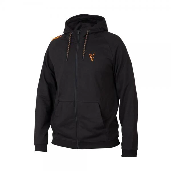 FOX Collection Black/Orange LW Hoody 1 FOX Collection Black/Orange LW Hoody