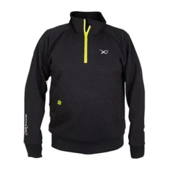 Fox Matrix Minimal Black/Marl Quarter Zip Pullover