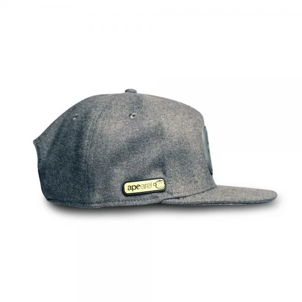 Ridgemonkey Apearel Dropback Snapback Grey 3 Ridgemonkey Apearel Dropback Snapback Grey - Afbeelding 3