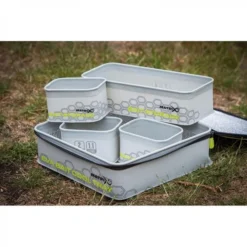 Fox Matrix EVA Bait Cooler Tray Light Grey Incl 4tubs -Vis en Kleding Winkel 137455718176Fox Matrix EVA Bait Cooler Tray Light Grey Incl 4tubs