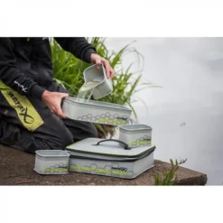 Fox Matrix EVA Bait Cooler Tray Light Grey Incl 4tubs -Vis en Kleding Winkel 137455918178Fox Matrix EVA Bait Cooler Tray Light Grey Incl 4tubs