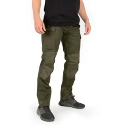 Fox Collection HD Un-Lined Green Trousers -Vis en Kleding Winkel 1395946Fox Collection HD Green Trousers 2