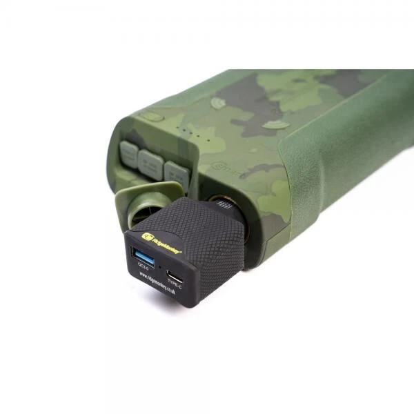 RidgeMonkey Vault C-Smart Wireless 77850mAh Camouflage 2 RidgeMonkey Vault C-Smart Wireless 77850mAh Camouflage - Afbeelding 2