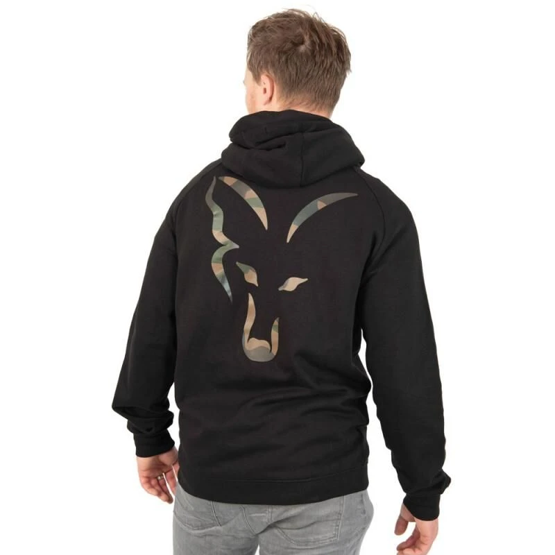 Fox Lightweight Black/Camo Zip Hoody 2 Fox Lightweight Black/Camo Zip Hoody - Afbeelding 2