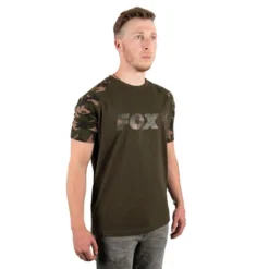 Fox Black Camo Print T-Shirt