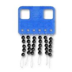 Zebco Trophy Rubber Beads Black
