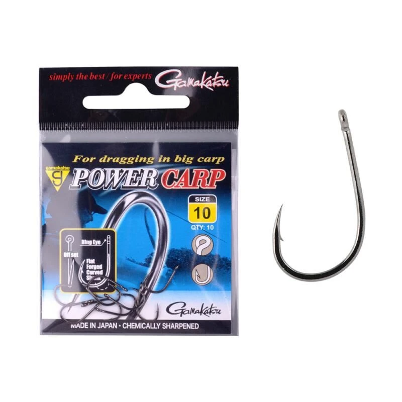 Gamakatsu Power Carp Ring Eye Haak 1 Gamakatsu Power Carp Ring Eye Haak