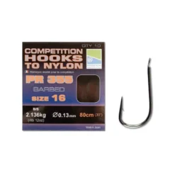 Preston PR355 Hooks To Nylon