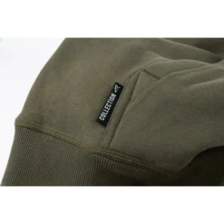 Fox Collection Green & Silver Hoodie -Vis en Kleding Winkel 4240471Fox Collection Green Silver Hoodie 3