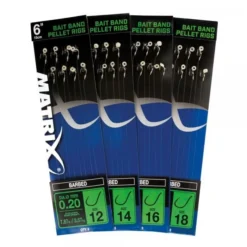 Matrix Bait Band Pellet Rigs 6" 15cm
